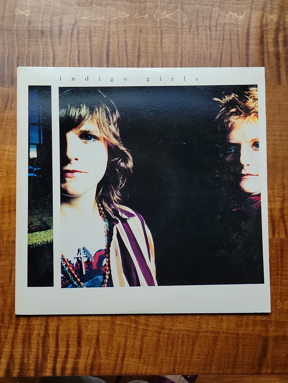 VTG 1989 Indigo Girls Self Titled Vinyl LP Original Pressing 80s Folk Rock Indie
